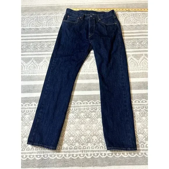 Levi's 501 Original Fit‎ Straight Leg, Button Fly, Size W32 L32 - Picture 2 of 8